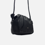 Bolso manos libres selene de cuero para mujer - Negro