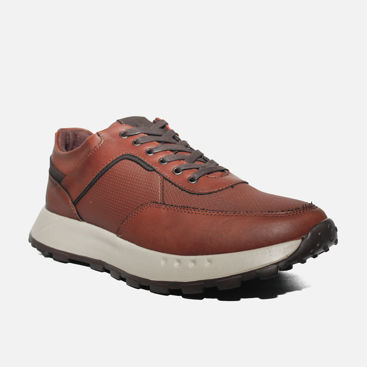 Tenis aurel de sintético para hombre - Miel
