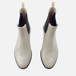 Botin lluvia aria de sintético para mujer - Beige