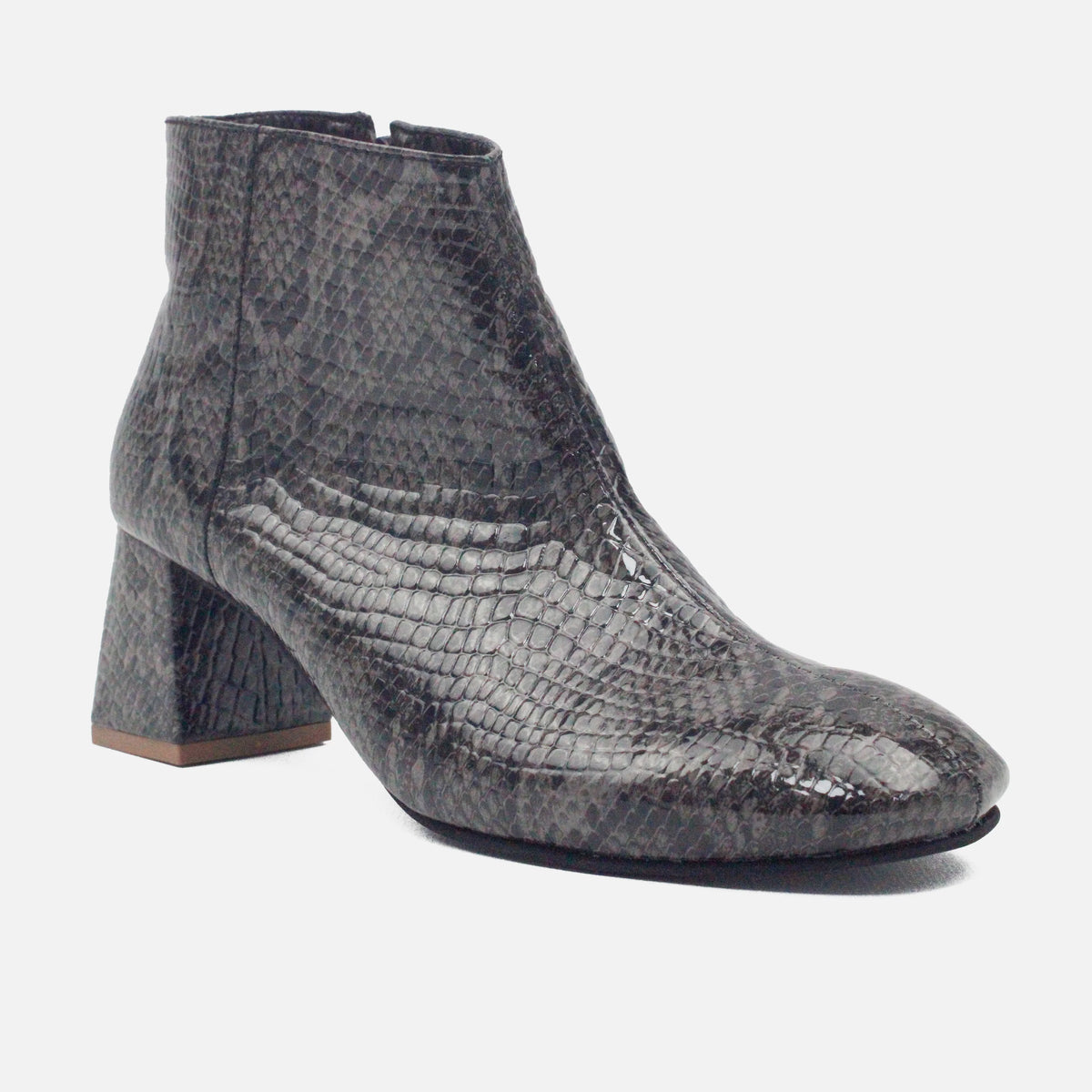 Botin tacon aurora de sintético para mujer - Gris