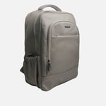 Morral abril de cuero para mujer - Gris