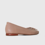 Baleta plana nayla de sintético para mujer - Nude