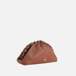 Bolso manos libres allegra de cuero para mujer - Miel