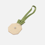 Llavero kamil de cuero para mujer - Naranja