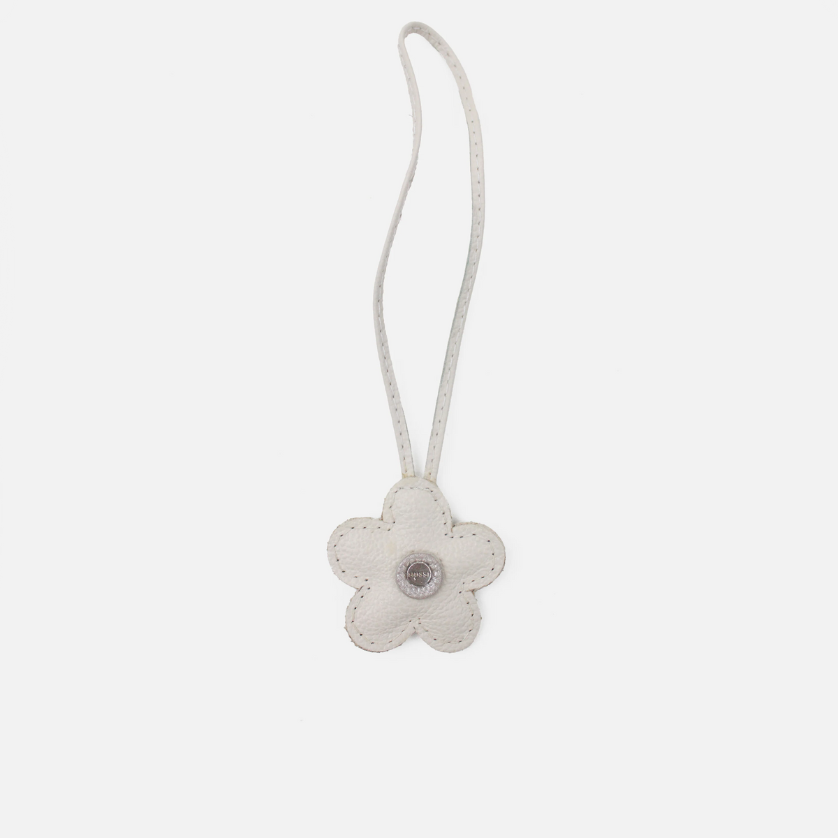 Llavero moira de cuero para mujer - Gris