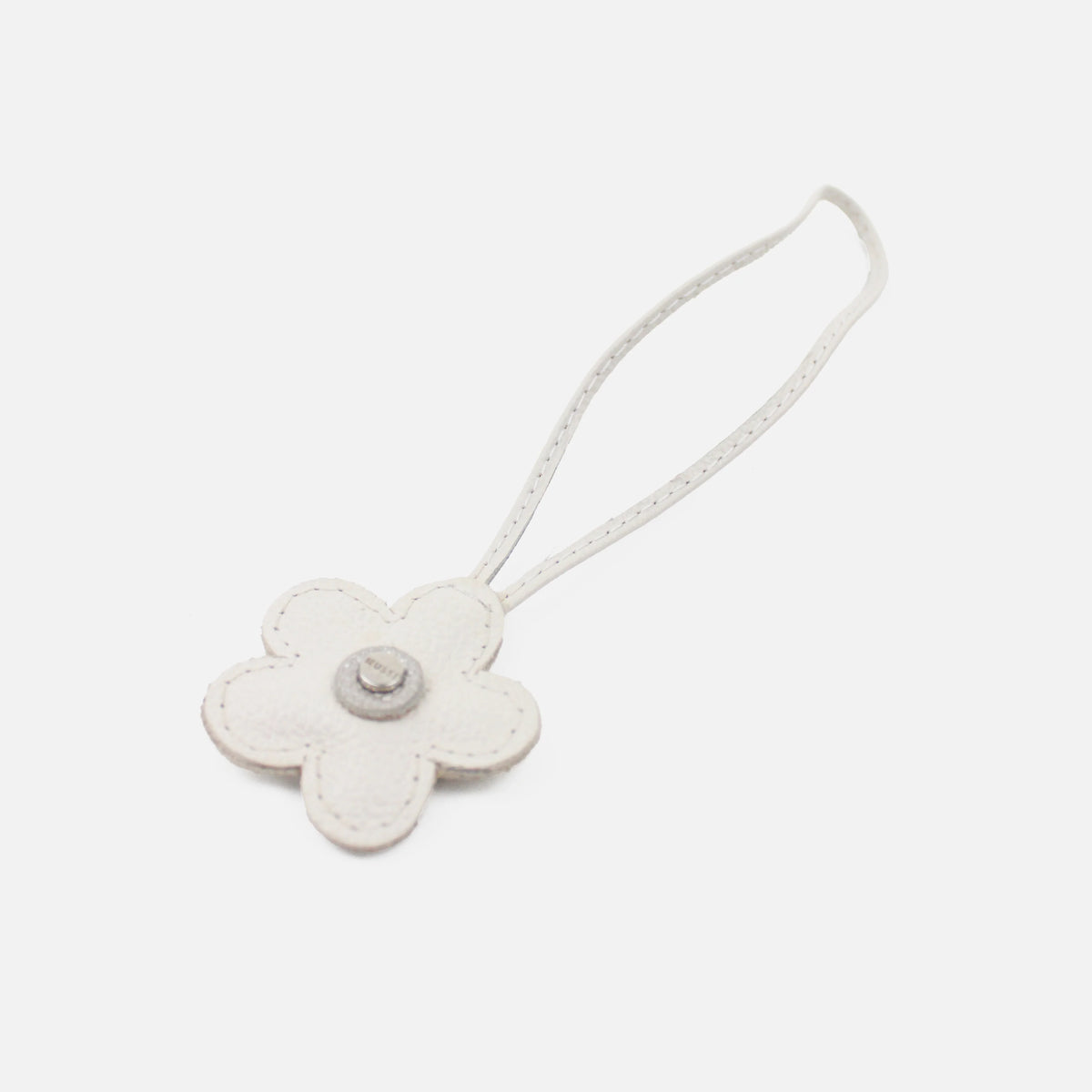 Llavero moira de cuero para mujer - Gris