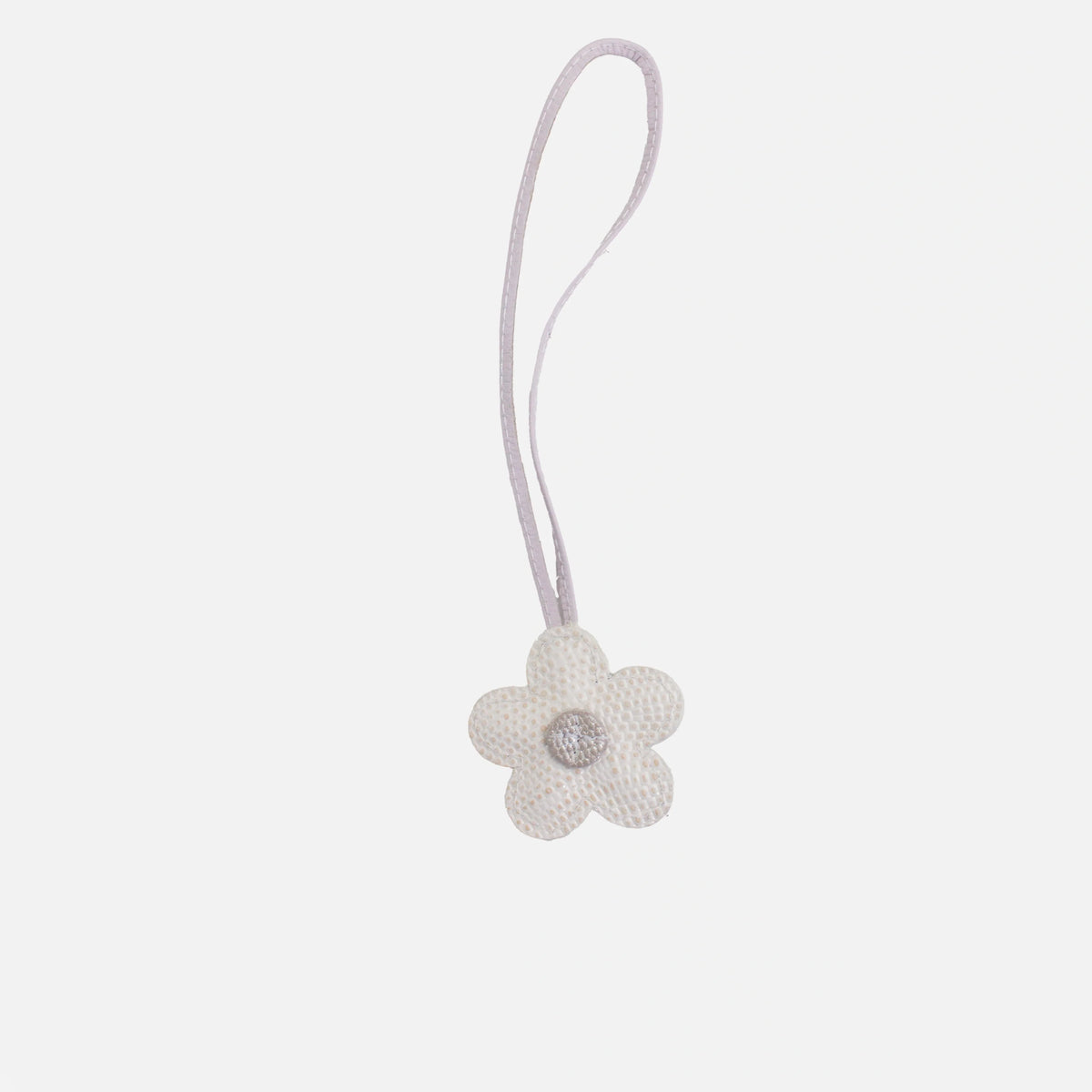 Llavero moira de cuero para mujer - Taupe