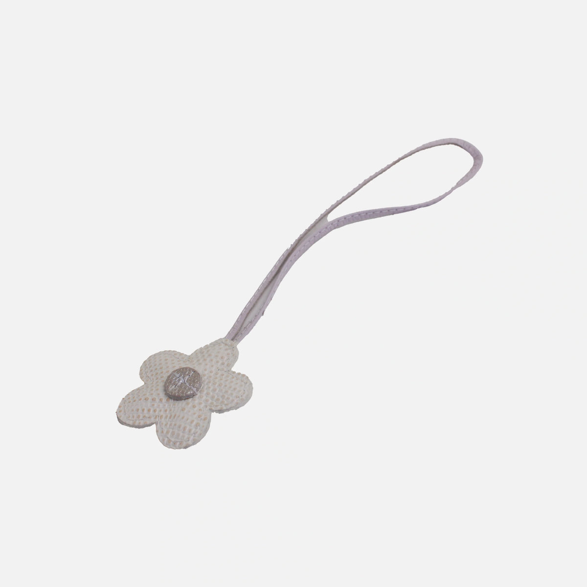 Llavero moira de cuero para mujer - Taupe