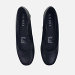 Tacones samara de cuero para mujer - Negro