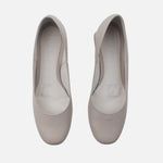 Tacones samara de cuero para mujer - Nude