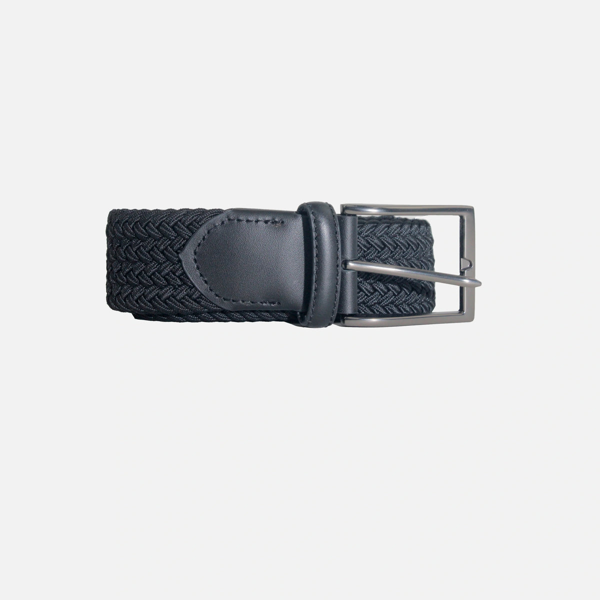 Correa odona de cuero para hombre - Negro