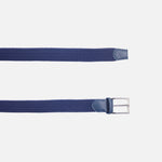 Correa gaspard de cuero para hombre - Azul