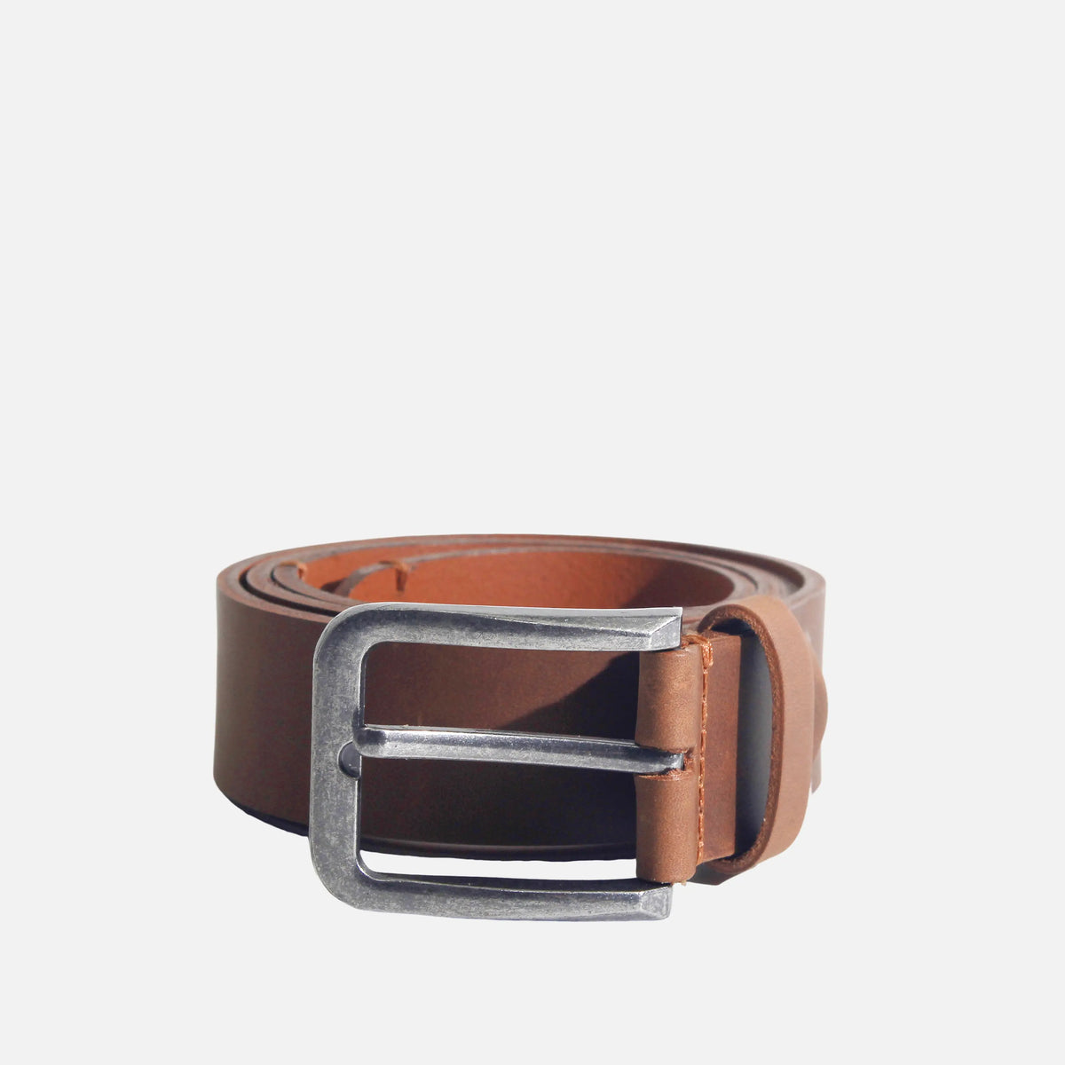 Correa gaspard de cuero para hombre - Miel