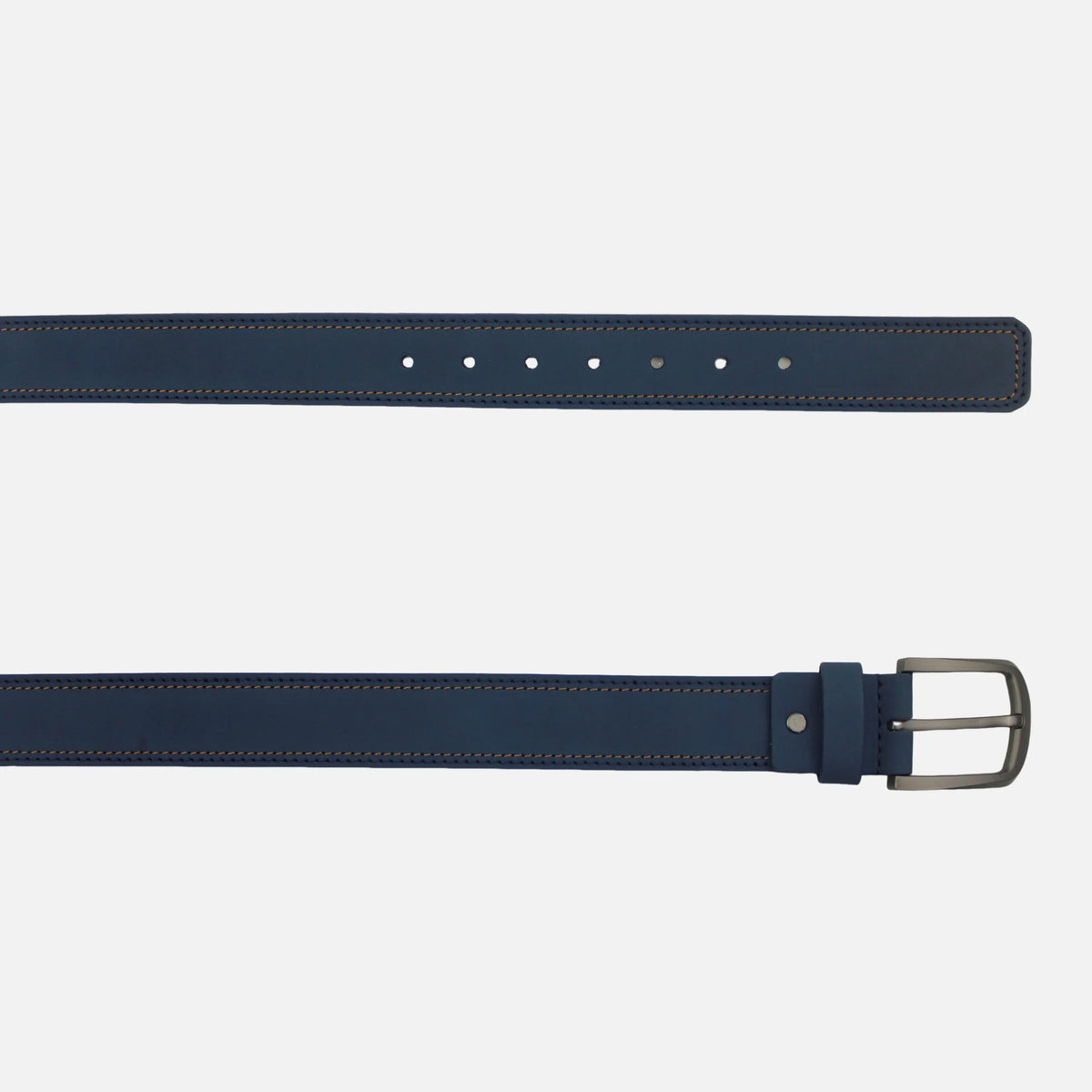 Correa dalia   de cuero para hombre - Azul