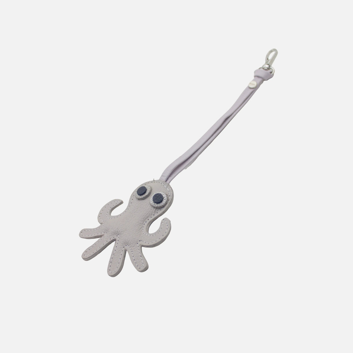 Llavero pulpi de cuero para mujer - Beige