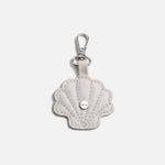 Llavero alicia de cuero para mujer - Hueso