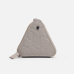 Monedero kumi de cuero para mujer - Beige