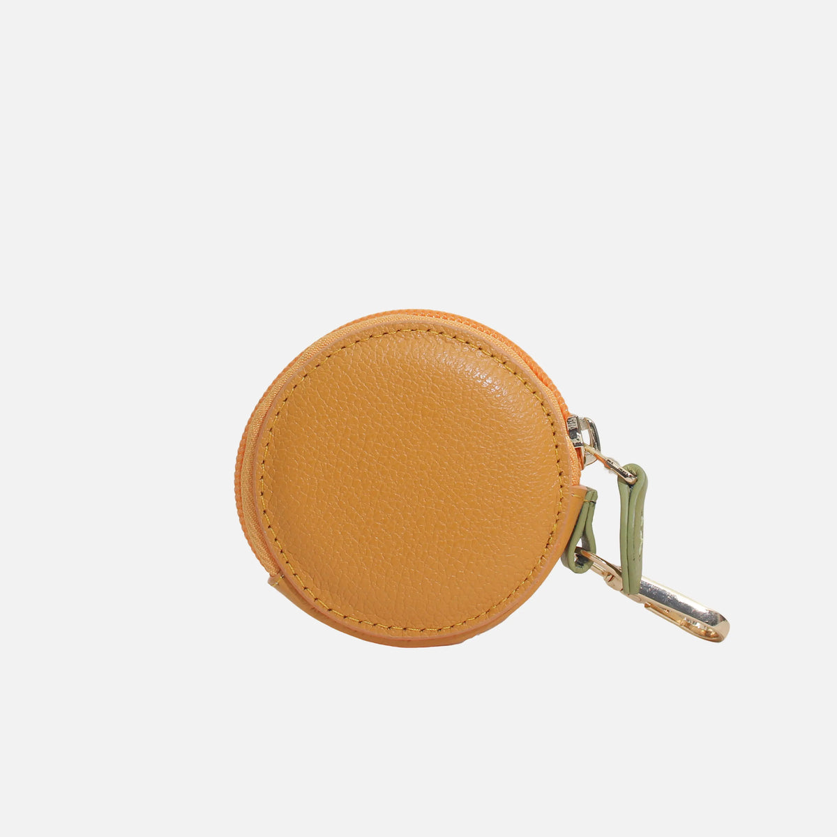 Monedero merry de cuero para mujer - Naranja