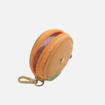 Monedero merry de cuero para mujer - Naranja