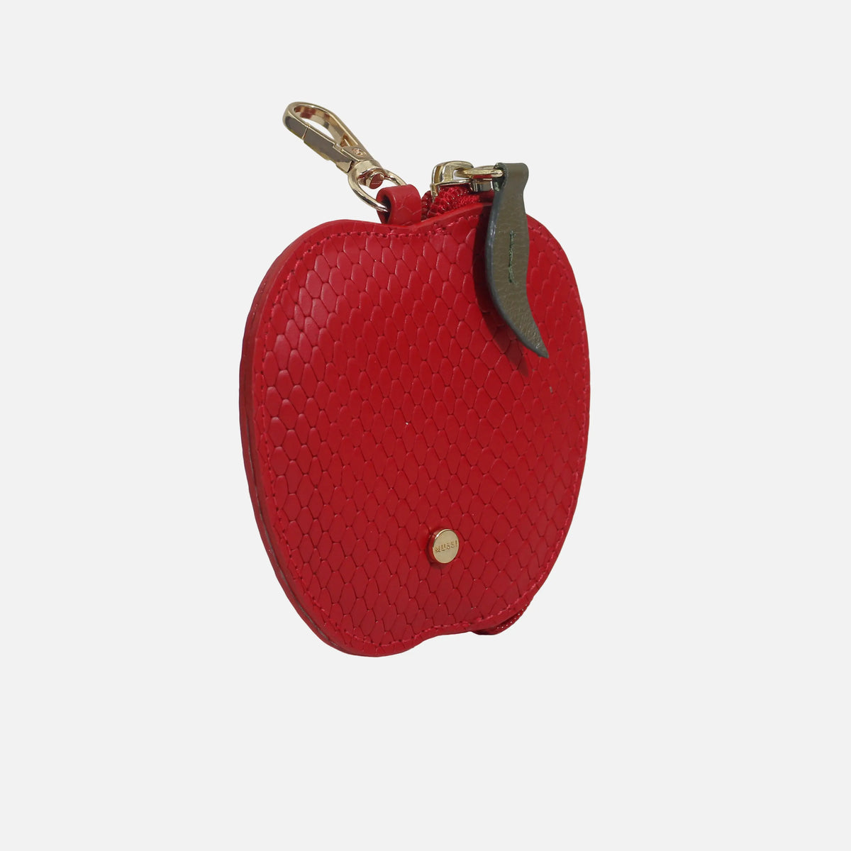 Monedero matilda de cuero para mujer - Rojo