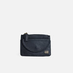 Monedero lily de cuero para mujer - Negro