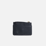 Monedero lily de cuero para mujer - Negro