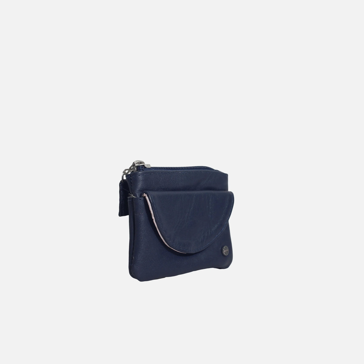 Monedero lily de cuero para mujer - Azul