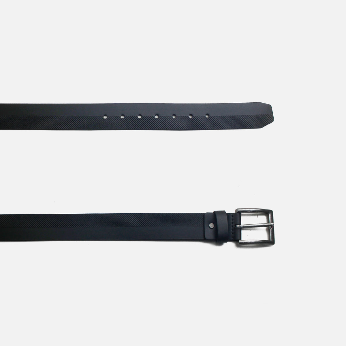 Correa artur de cuero para hombre - Negro