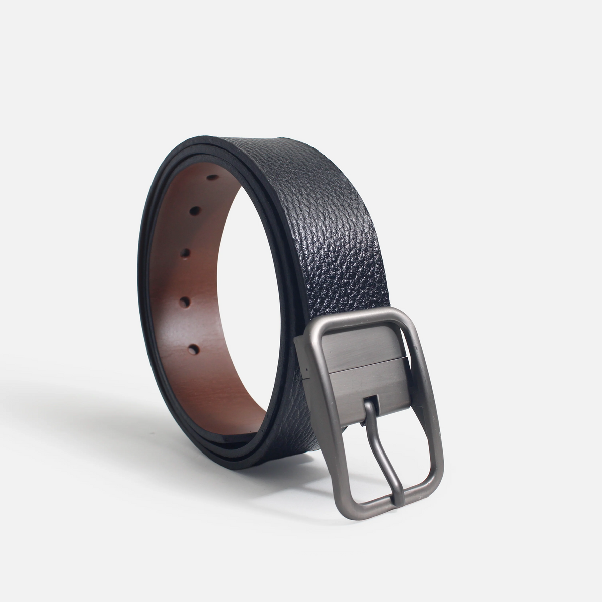 Correa aldric de cuero para hombre - Miel