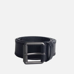 Correa lian de cuero para hombre - Negro