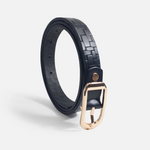 Correa ridel de sintético para mujer - Negro
