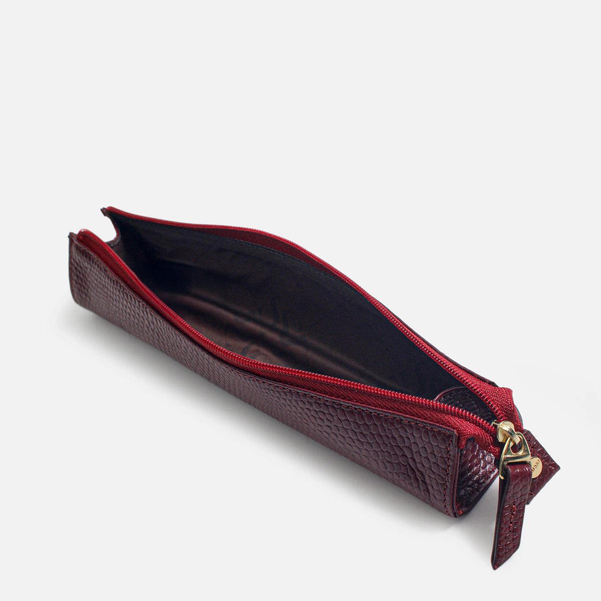 Portalapicero stela de cuero para mujer - Rojo