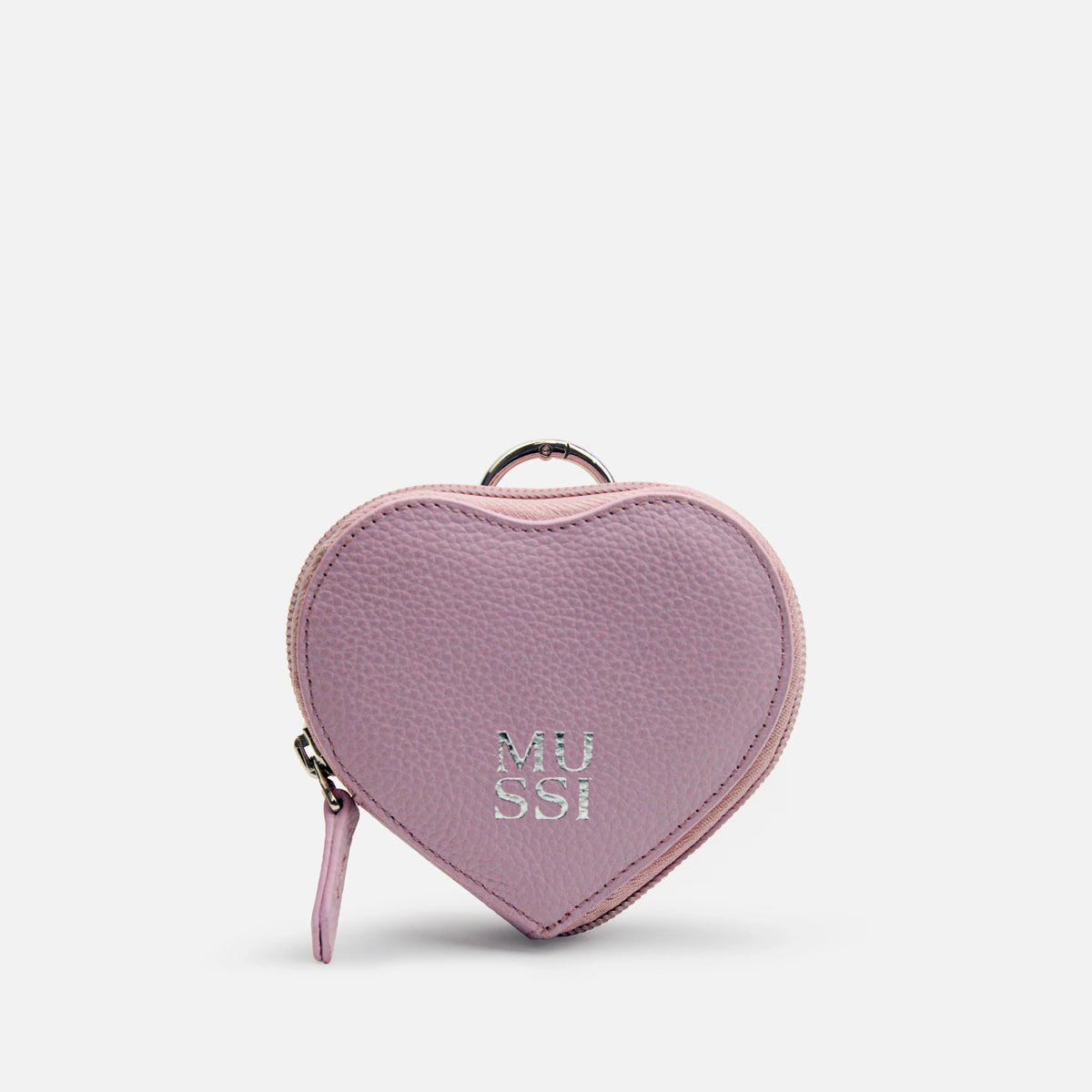 Monedero primula de cuero para mujer - Rosado