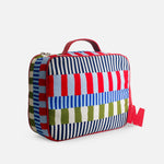 Neceser soleia de textil para mujer - Rojo
