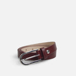 Correa anna de cuero para mujer - Rojo