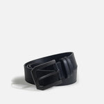 Correa marcus de cuero para hombre - Negro