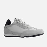 Tenis carla de cuero para mujer - Gris