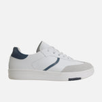 Tenis kael de cuero para hombre - Blanco