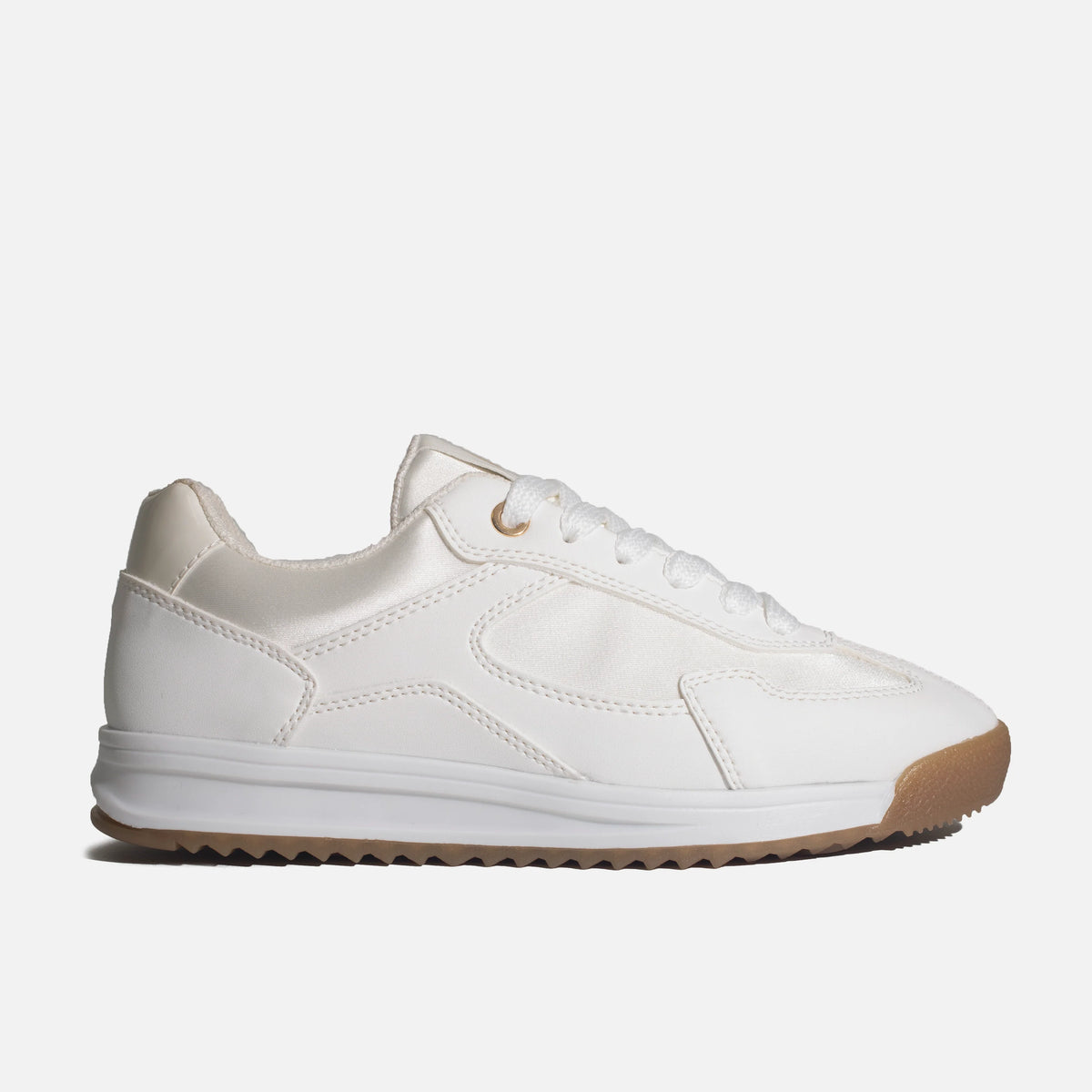 Tenis brisa de sintético para mujer - Hueso