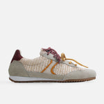 Tenis Palma Roja de cuero para mujer - Rojo