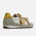 Tenis Palma Dorado de cuero para mujer - Amarillo