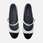 Correa bruma de sintético para mujer - Hueso