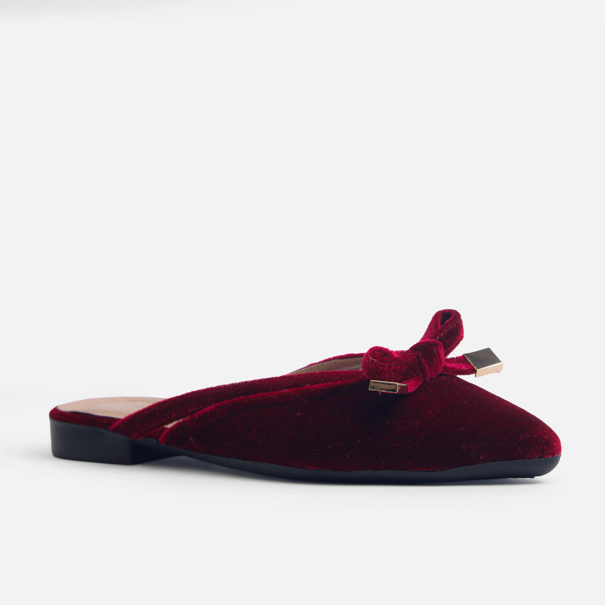 Baleta destalonada oceania de textil para mujer - Negro