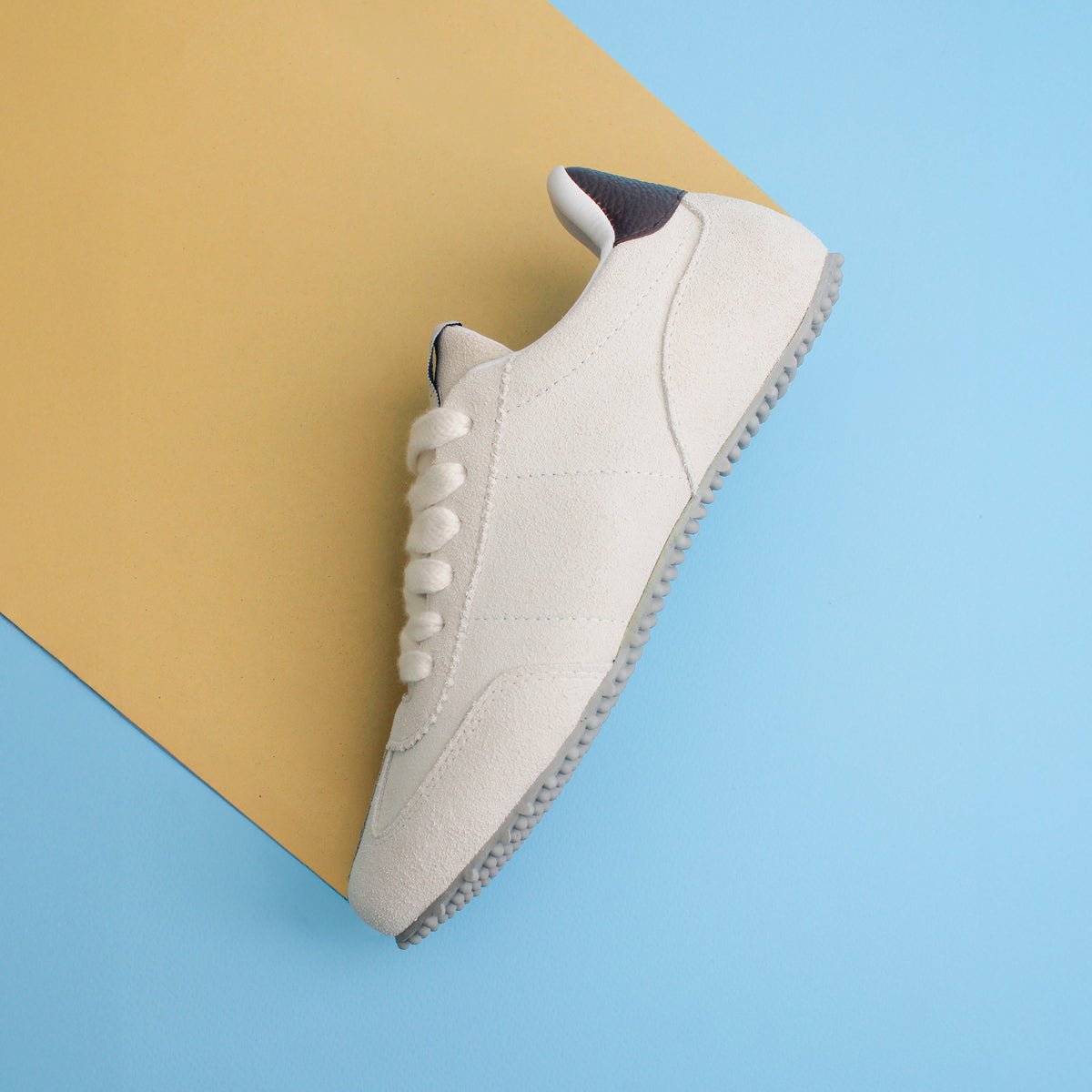 Tenis Citra de cuero para mujer - Hueso