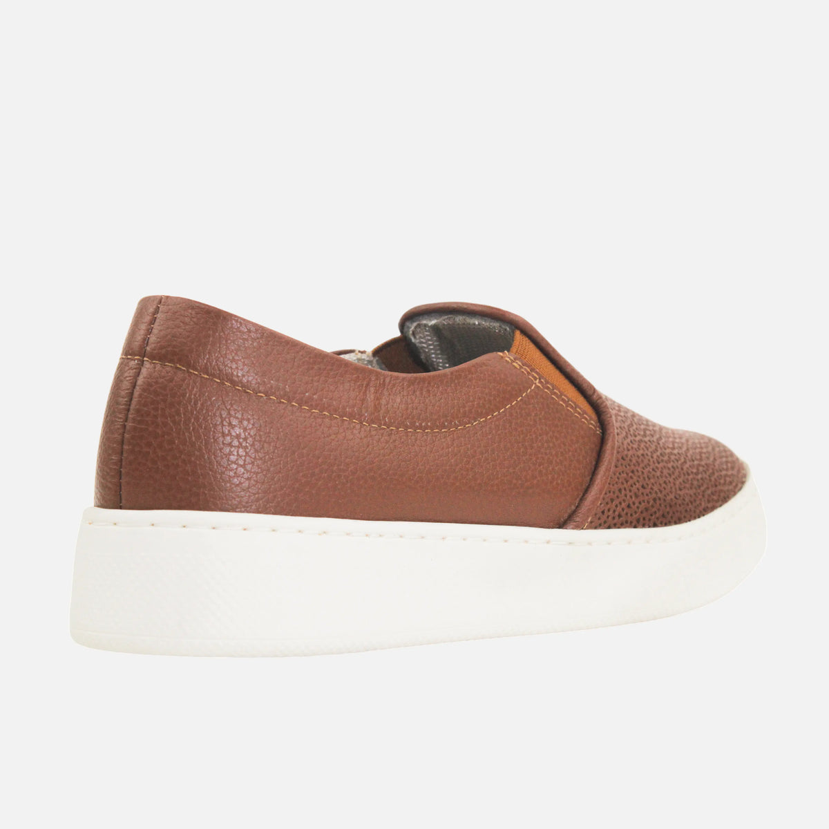 Tenis merida de cuero para mujer - Miel