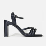 Sandalia tacon rosemary de sintético para mujer - Negro