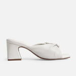 Sandalia tacon viden de sintético para mujer - Beige