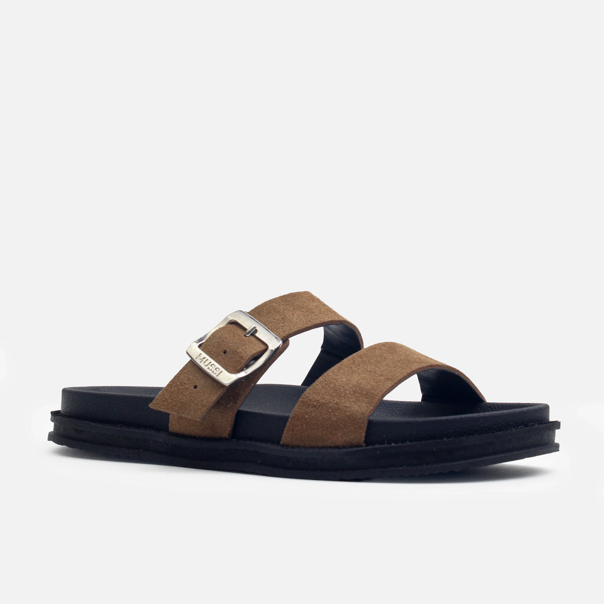 Sandalia flatform wavena de sintético para mujer - Miel