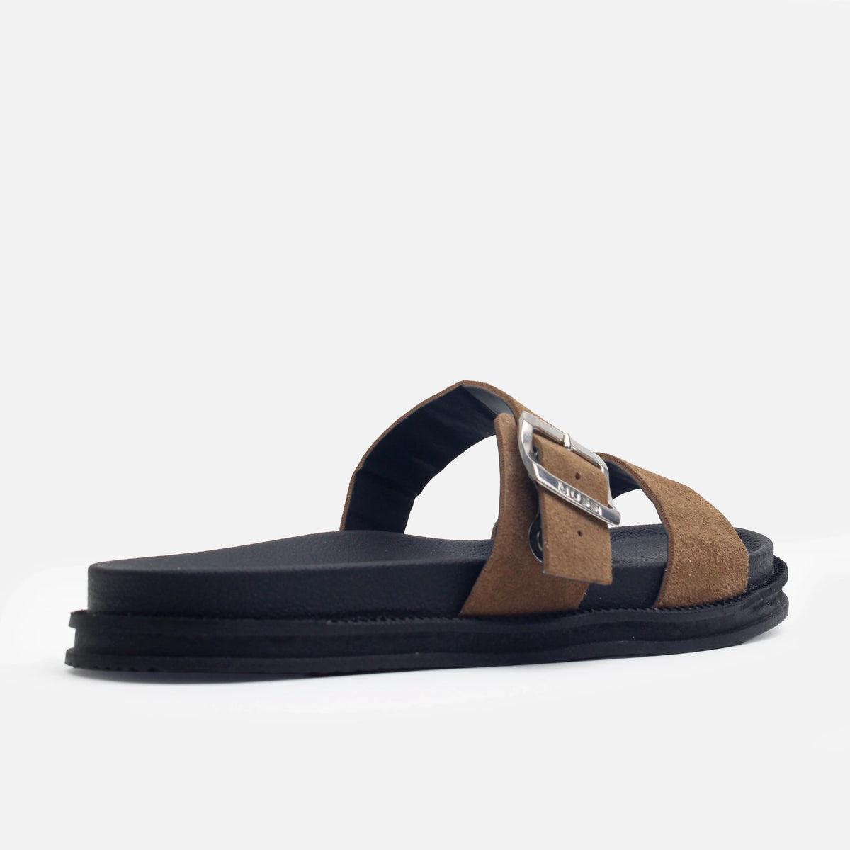 Sandalia flatform wavena de sintético para mujer - Miel