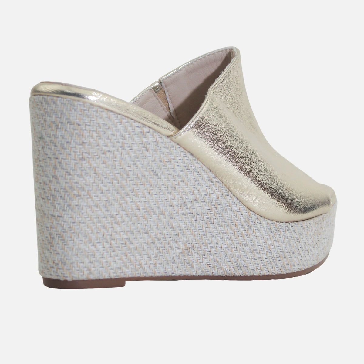 Sandalia plataforma orchid de sintético para mujer - Oro